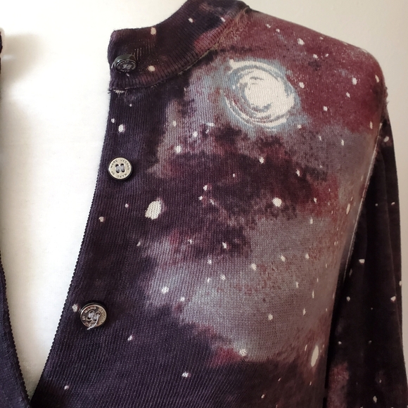 Galaxy Print Cardigan by Marc by Marc Jacobs - Picture 5 of 12